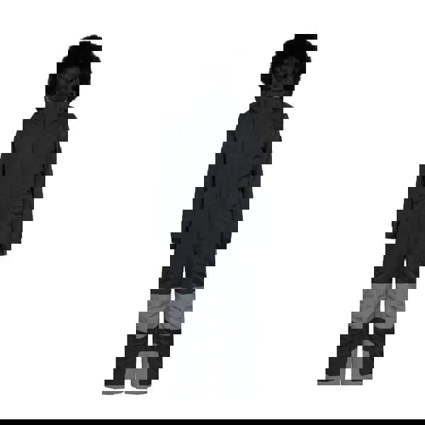 Mountain Warehouse Childrens/Kids Piste Waterproof Snowsuit - Black