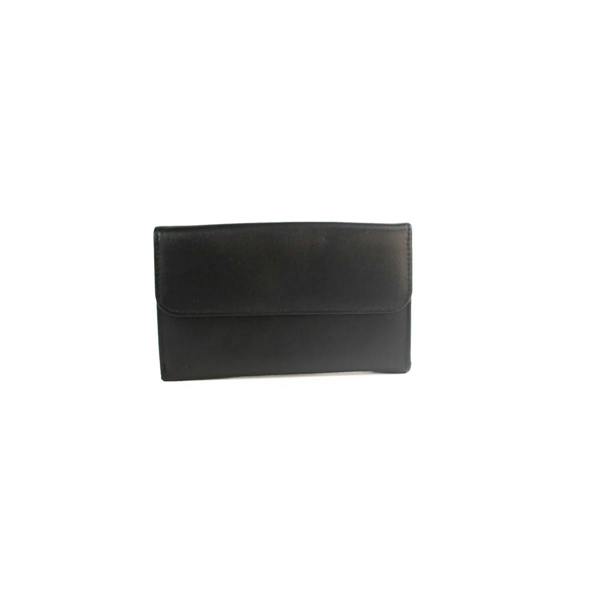 Eastern Counties Leather Bridget Contrast Leather Purse - Black/Red - 