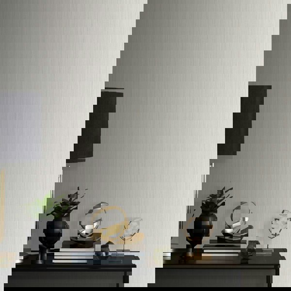 Muriva Alethia Texture Grey Wallpaper