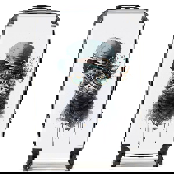 Warren Reed British Shorthair Cat Splashart Suitcase