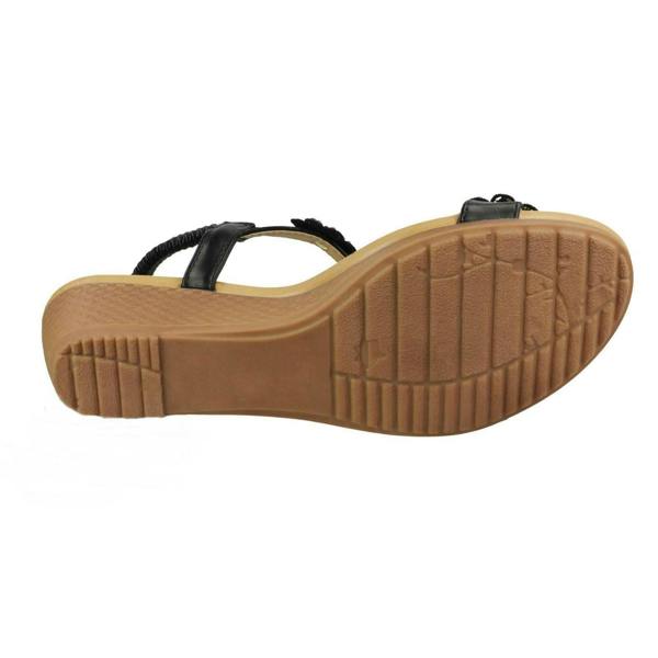 Savannah Ladies Savannah Mid Wedge Sandals