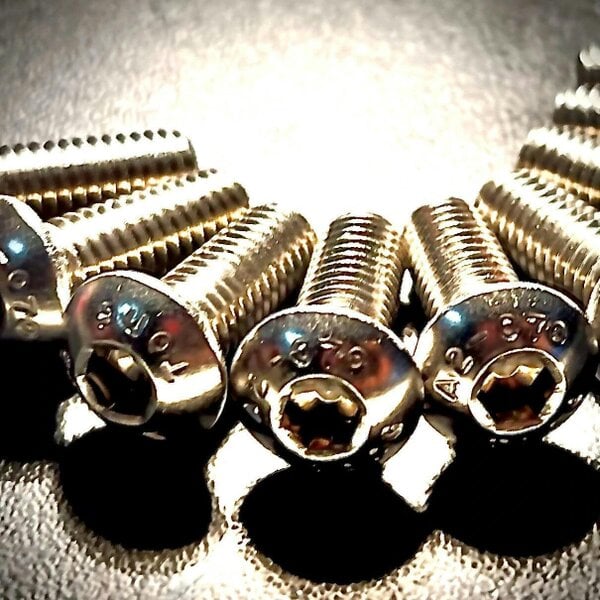 Fixaball M4 Socket Screw Button Round A2 304 Stainless Steel DIN 9427