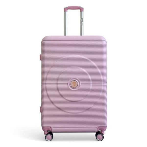Infinity Luggage Robust ABS Hard Shell 8 Wheels Luggage Travel Holiday Cabin Suitcase Set