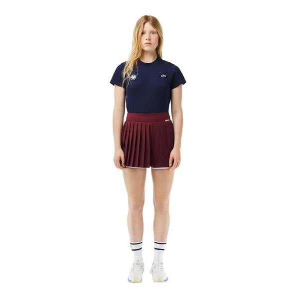 Lacoste Womens/Ladies Roland Garros Edition Skort - Purple - 
