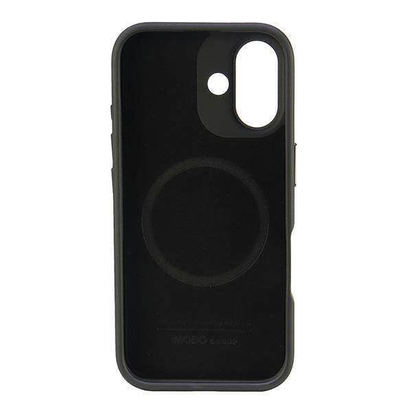 Audi Synthetic Leather Hardcase with MagSafe for iPhone 16 6.1" Black - AU-TPUPCMIP16-GT/D3-BK
