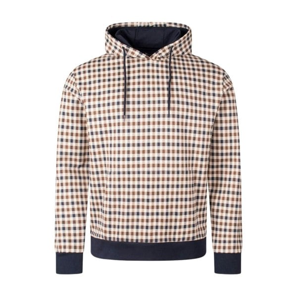 Aquascutum Active Iconic Hoodie Club Check S