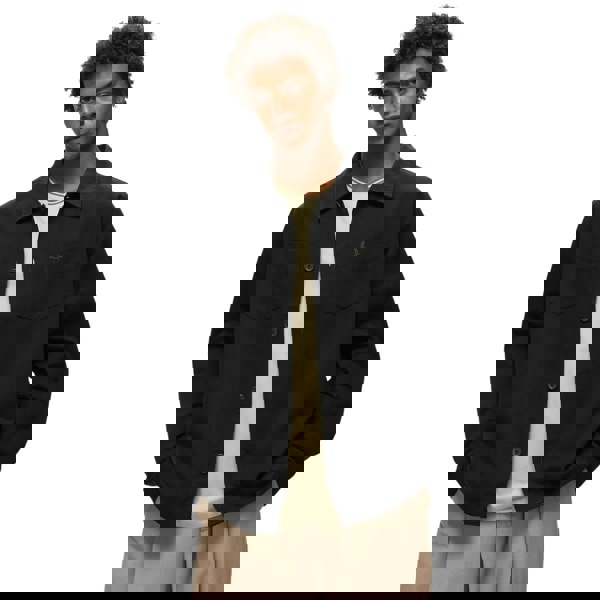 Fred Perry M6627 102 Black Over Shirt  Mens XS