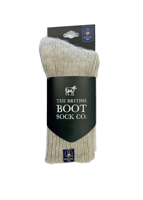Jemsox British Wool Boot Socks – Smoke | 100% British Wool Luxury Boot Socks