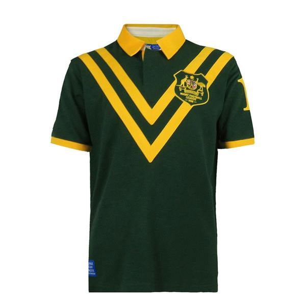 Australian-Rugby-League-Shirt-Polo-Retro-Kangaroo-Style-main