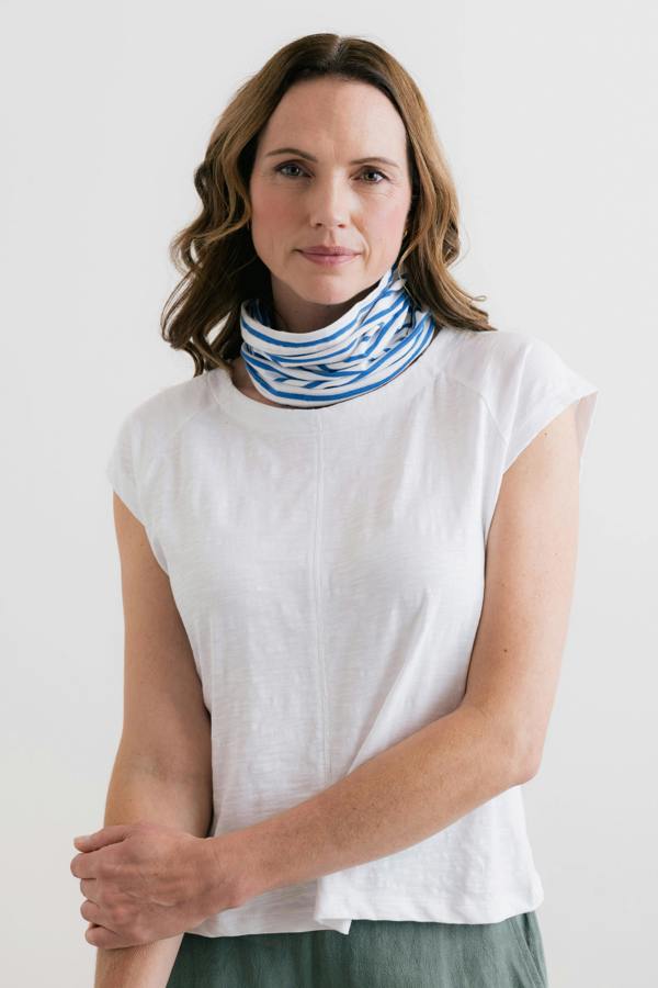 Lily & Me Multiband Cobalt / Ecru Stripe