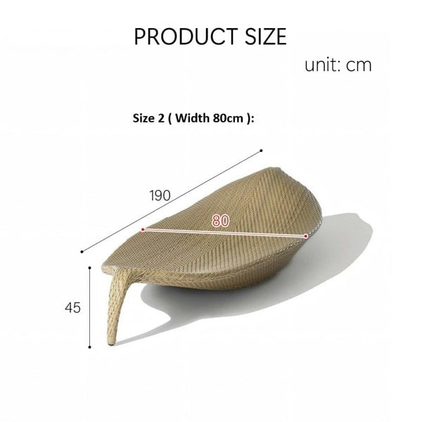 Rit Concept Escobar Garden Outdoor Sun Lounger, Rattan