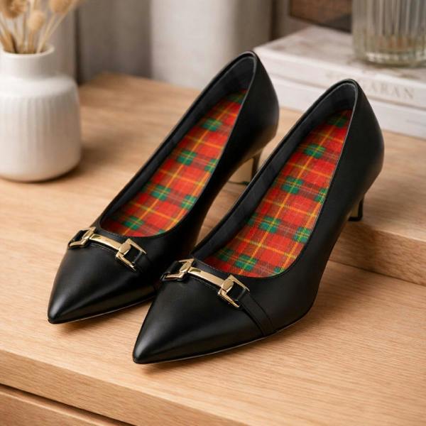 BIRCH Ladies Tartan Foam Insoles - Cushioning Shoe Inserts