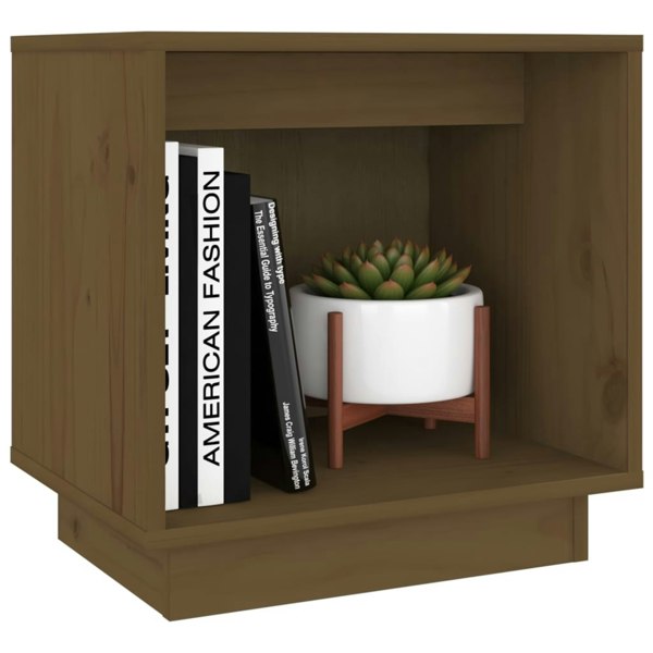 Berkfield Bedside Cabinets 2 pcs Honey Brown 40x30x40 cm Solid Wood Pine