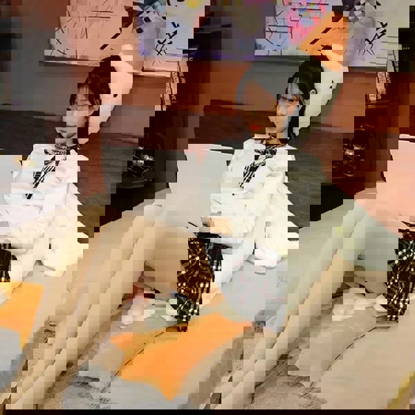 Anyhouz Anypillow Side Sleep Body Pillow Cute Huge White Goose Stuffed Animal Sleeping Pillow 50CM