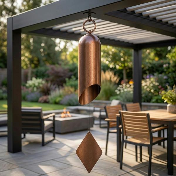 Garden Greatness Swiss Cow Bell Musically Toned Windchime