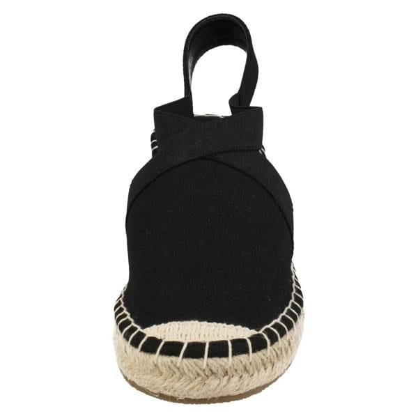 Savannah Ladies Savannah Closed Toe Espadrille Wedge F2309