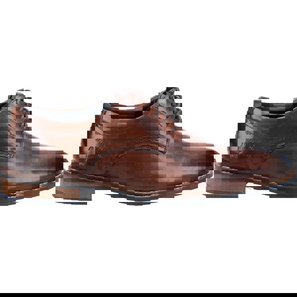 Hush Puppies Damien Lace Up Leather Men's Chocolate Lace-Up Shoes