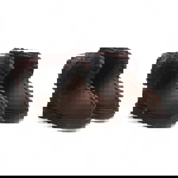 Leather Company Glacier - Women's Sheepskin Suede Comfort Bootie