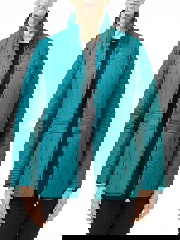 PennyPlain Quilt Jacket - Teal