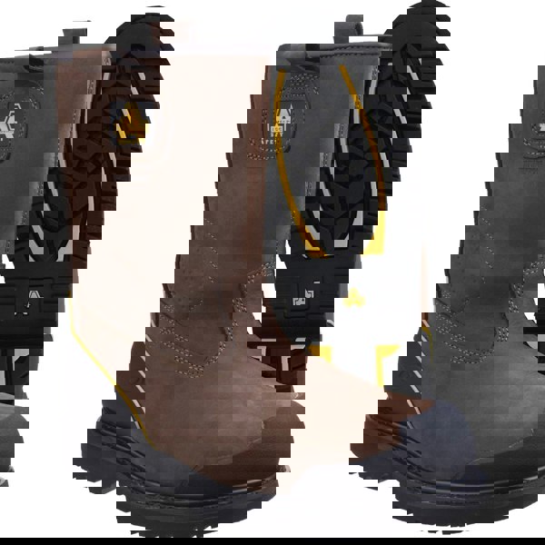 Amblers Safety FS223 Nubuck Brown Safety Boots