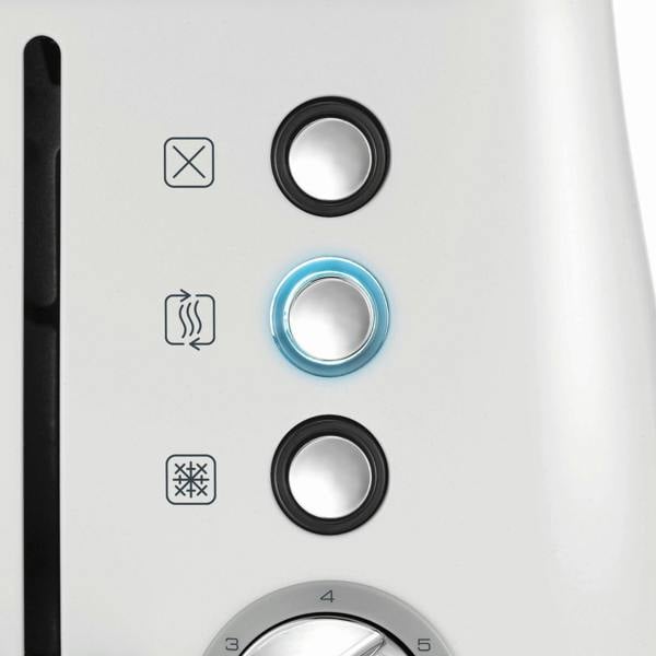 Morphy Richards 224409 Evoke 2 Slice Toaster - White and Stainless Steel