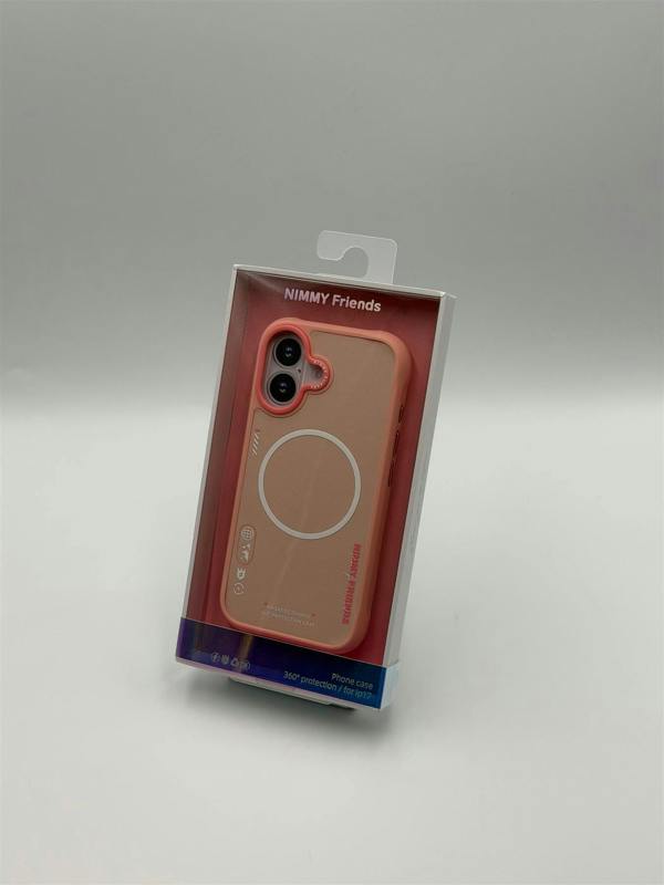 Nimmy Friends Nimmy Cool & Cute 2.0 Case with MagSafe for iPhone 17 6.3" Pink - N-YJKM-CX2.0-IP17-04