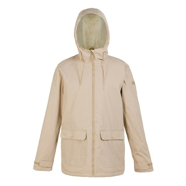 Regatta Women's Broadia Waterproof Jacket - Warm Taupe/Light Vanilla