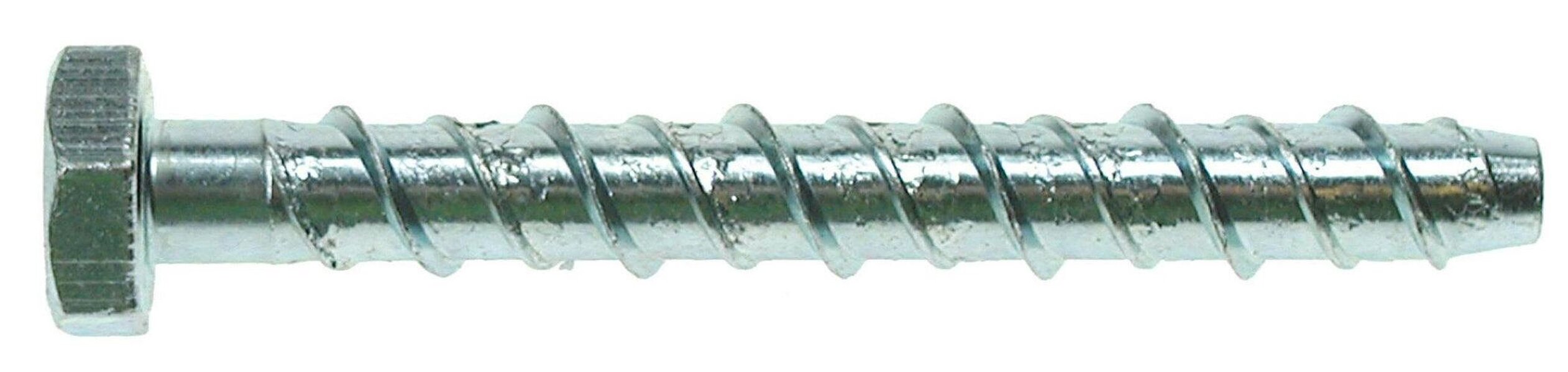 Fixaball M10 Hex Concrete Anchor Screw Self Tapping High Tensile BZP
