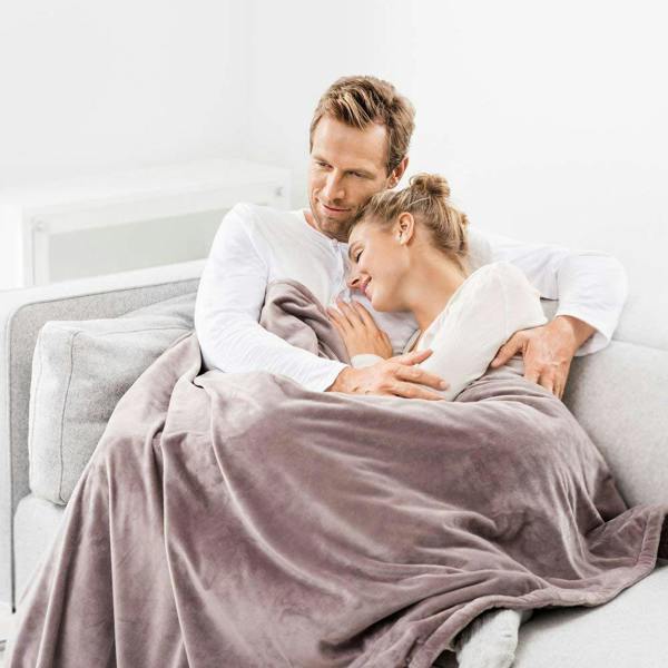 Beurer Cosy Heated Snuggie Throw - Taupe (424.00)