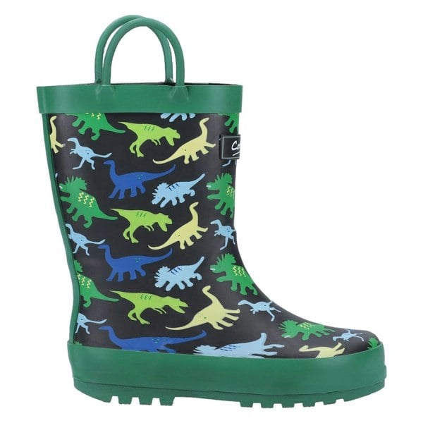 Cotswold Sprinkle Rubber Dinosaur Wellington Boots