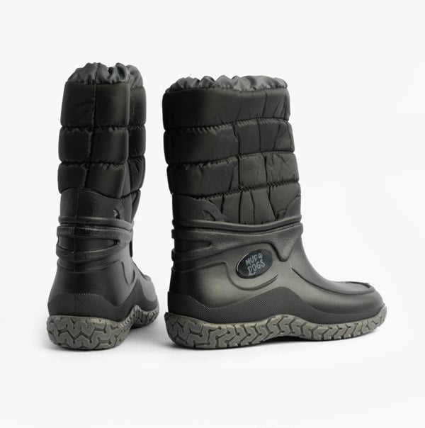 Mud Dogs NORDIC Ladies Winter Boots Black