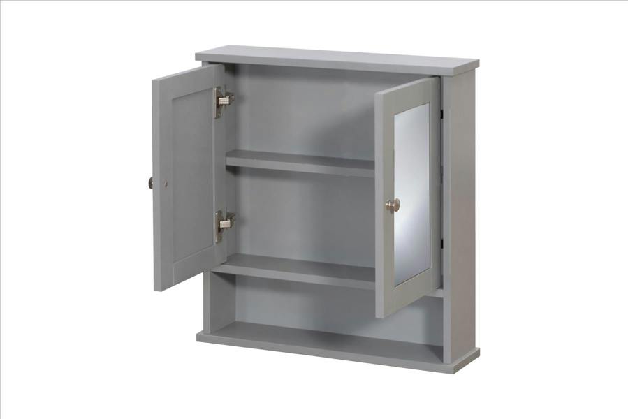 Timber Art Design Modern Mirrored Bathroom Wall Cabinet – Storage Unit