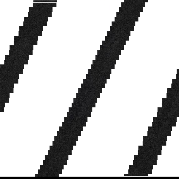 Black shaggy Rug Plain design thick pile, high quality, soft & durable.