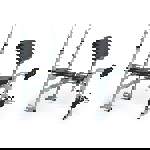 York preacher curl fitted to weight bench