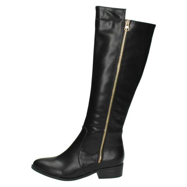 Spot On Ladies Spot On Knee High Boots