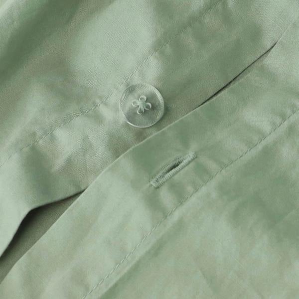 Martex Signature Washed Cotton Duvet Cover Set - Quiet Moss