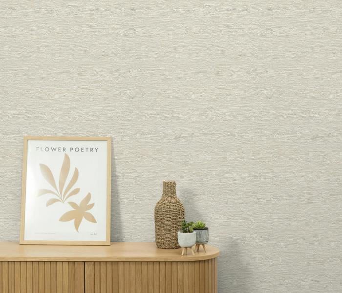 Erismann Hessian Weave  - Blown vinyl