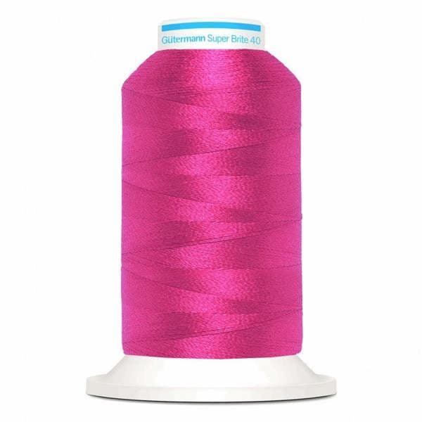 Gutermann Super Brite Polyester 40 Embroidery Thread 1000m Polyester Thread Suitable For Embroidery