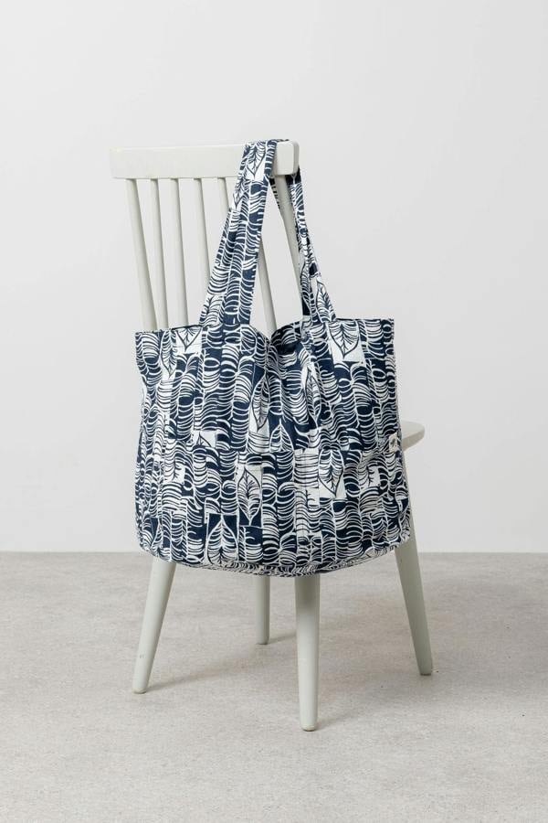 Lily & Me Linen Tote  Bag Birch