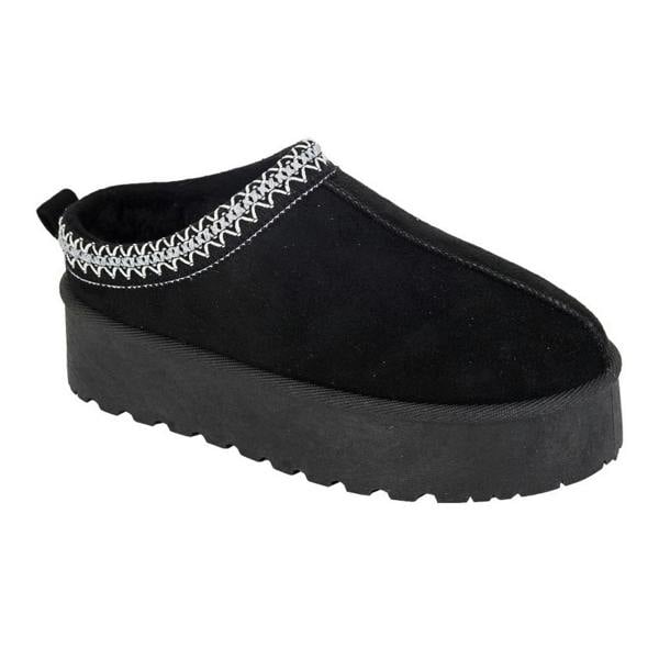 Cipriata Womens/Ladies Danilla Braided Cuff Mules - Black