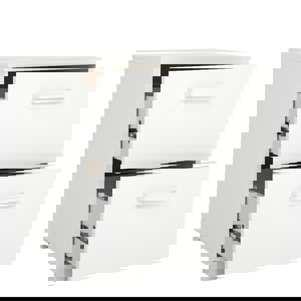 Furniture To Go Sofia Nightstand 2 Drawers White