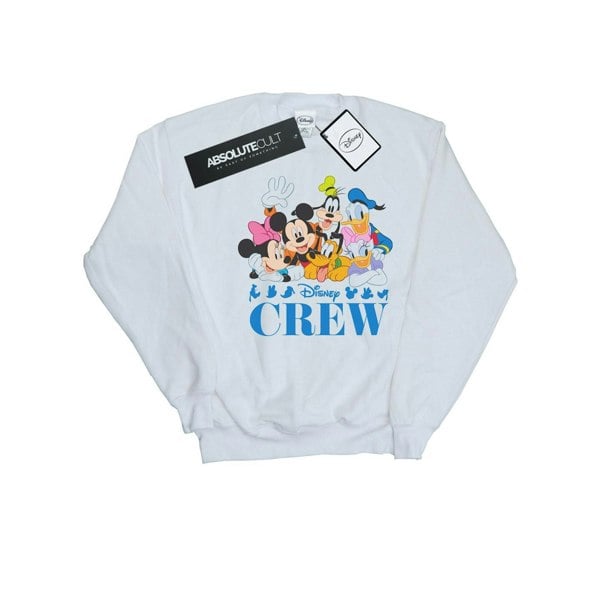 Disney Mens Mickey Mouse Disney Friends Sweatshirt - White