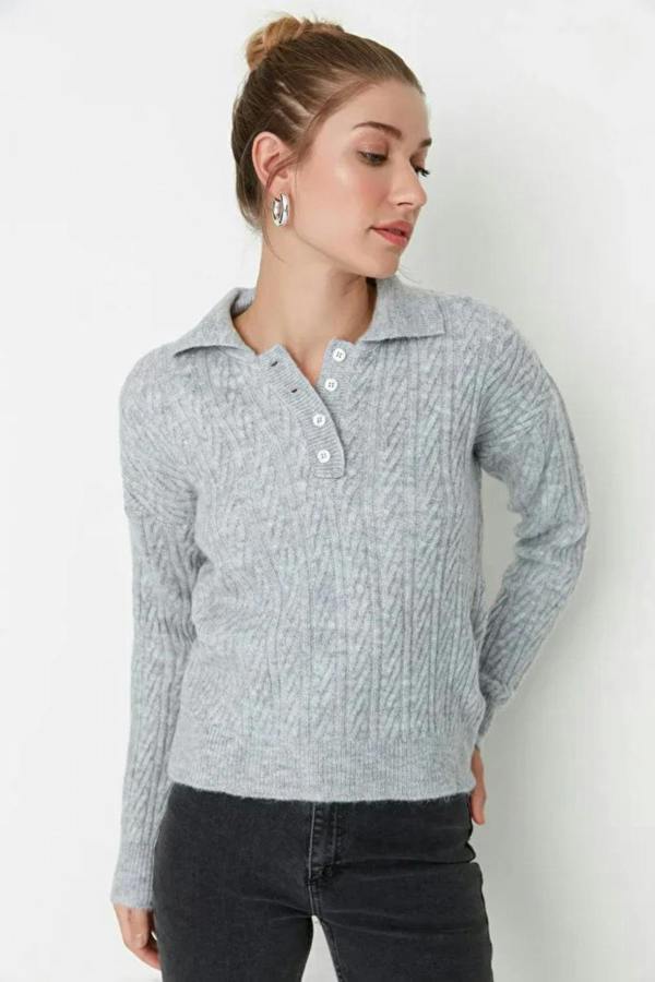 Hoxton Gal Oversized Soft-Textured Knit Sweater