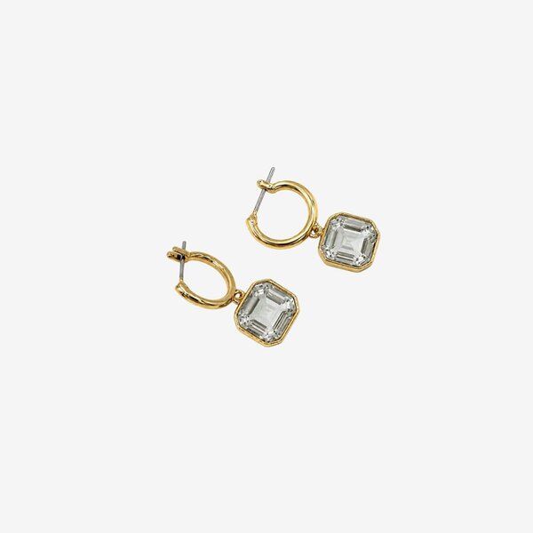 Uchi & Soto Shikaku Grey Stone Earrings