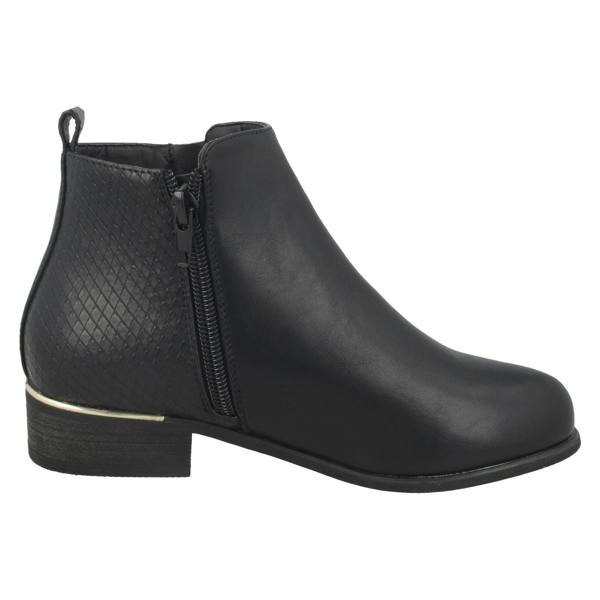 Spot On Girls Spot On Side Zip Ankle Boots H5068