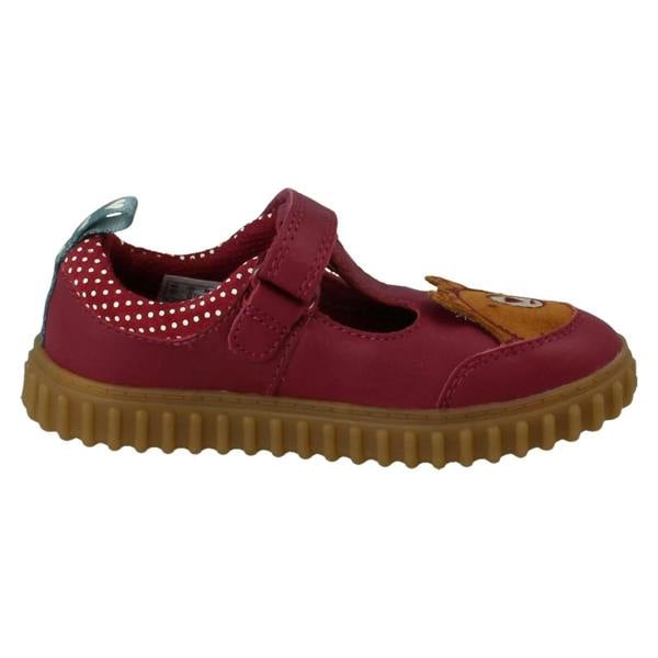 Clarks Girls Clarks T-Bar First Walking Shoes Cove Glow