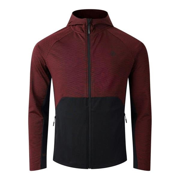 Dare 2B Mens Assimilate III Core Stretch Midlayer - Fig/Black