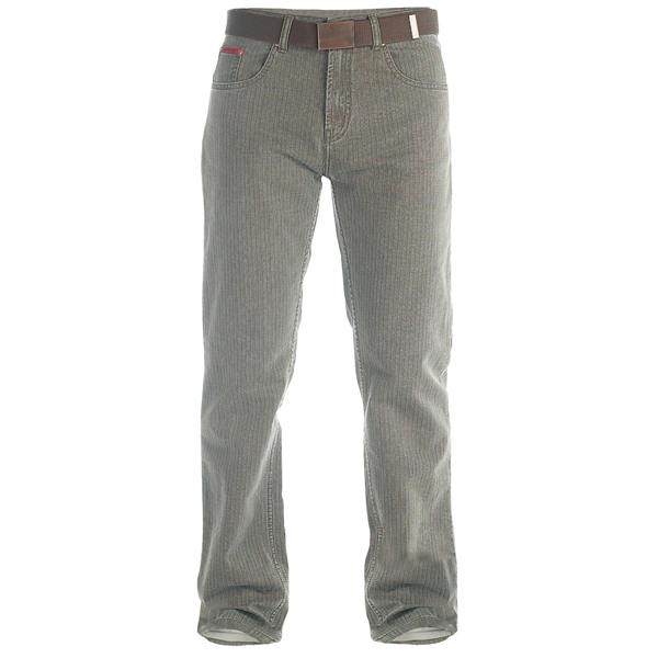 Duke Mens D555 London Brian Bedford Cord Trousers - Brown