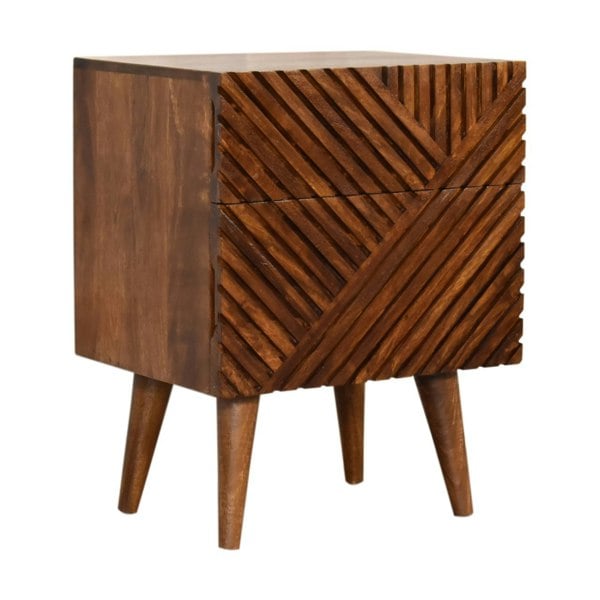 Artisan Furniture Lille 2 Drawer Bedside