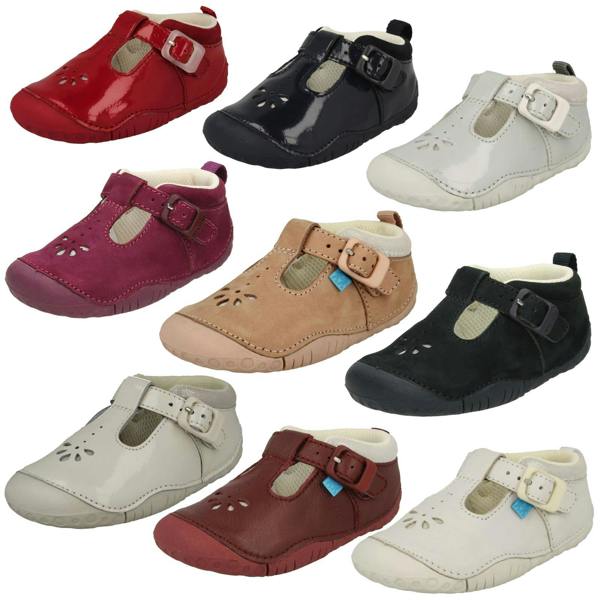 Start-rite Girls Startrite T-Bar Casual Shoes Baby Bubble